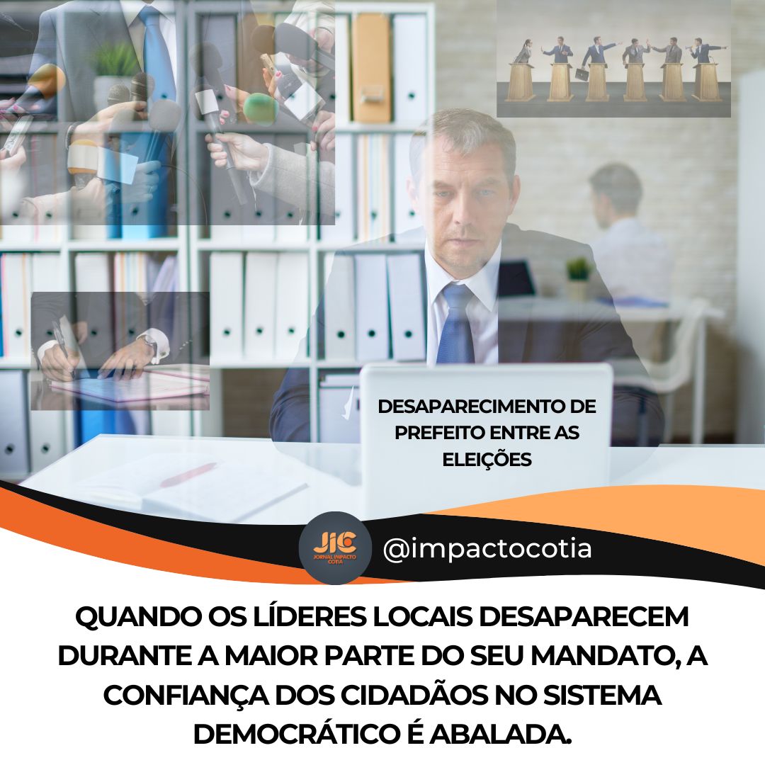 O desaparecimento de prefeito entre as eleições